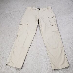 Rothco Ripstop Cargo Tactical Pants Mens 38 (36x32) Tan Cotton Military Workwear